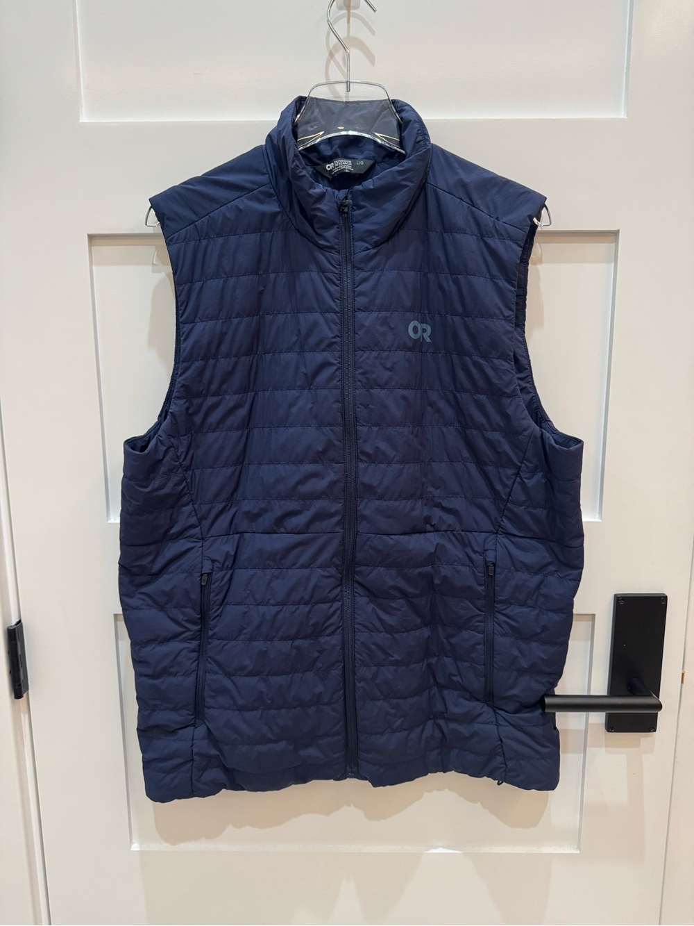Outdoor Research Navy Quilted Packable Vest